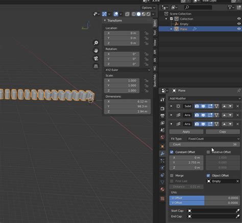 Blender Array Random 的图像结果