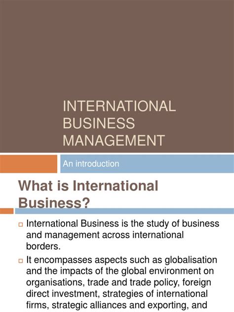 International Business Management 的图像结果