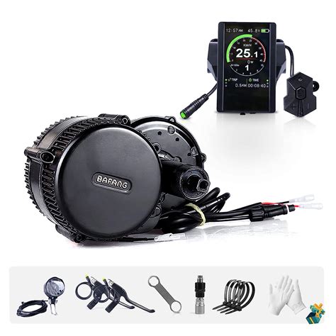 Bafang 250W 48V BBS01B Mid Drive Motor Electric Bike Conversion Kit ...