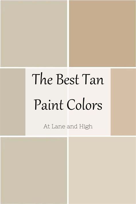 The 13 Best Tan Paint Colors | Tan paint colors, Tan paint, Best tan