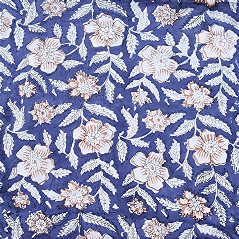 Jaipuri, Mughal , Jaal, Rapid Hand Block Print Cotton Fabrics Online ...
