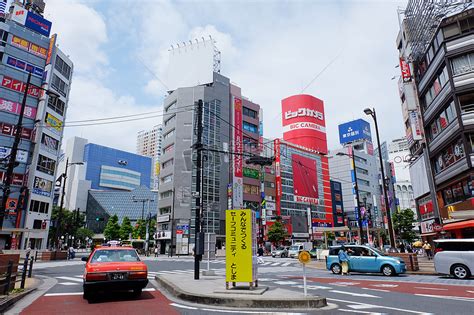 日本街景高清图片下载-正版图片500459660-摄图网
