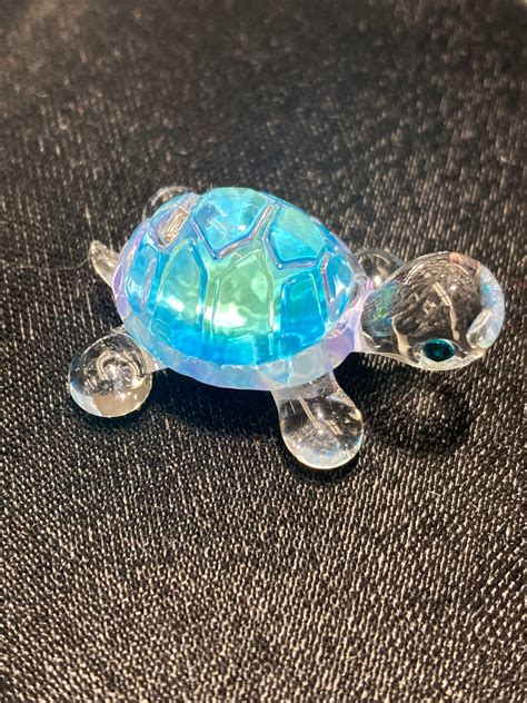 Image result for Glass Blue Turtle