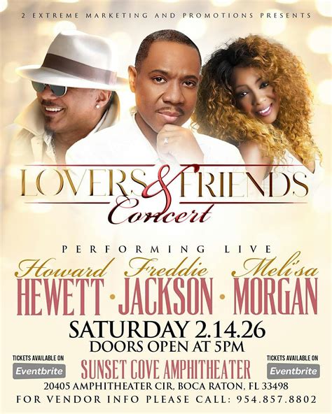 Lovers & Friends Concert, Sunset Cove Amphitheater, Boca Raton, 14 ...