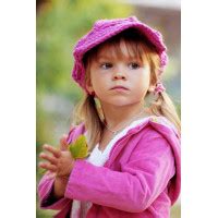 Child's Love - Cute Girl In A Pink Dress - Baby Posters | OshiPrint.in