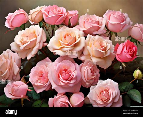 Garden red roses flower Stock Vector Images - Alamy