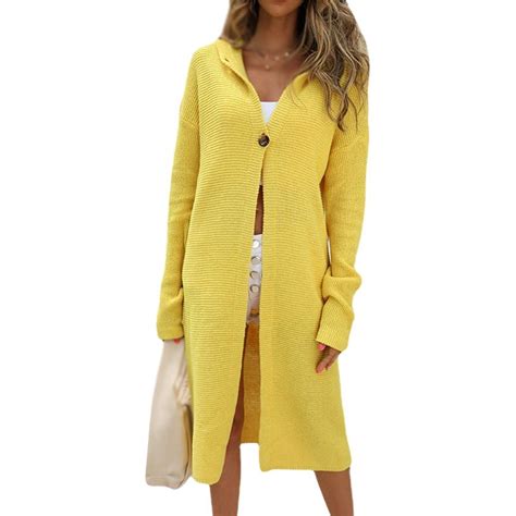 Women's Long Sweater Cardigan Oversized Fall Dressy Coatigan Light ...