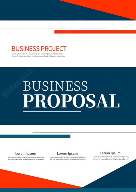 Business Proposal Template 的图像结果
