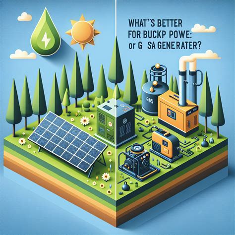 Image result for Solar Generator vs Fuel Generator