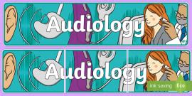Hearing Display Banner (teacher made) - Twinkl