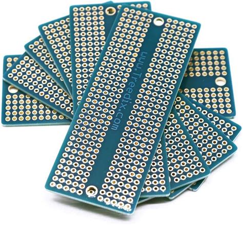 Buy Treedix 6pcs Universal Board Solderable BreadBoard PCB Prototype ...