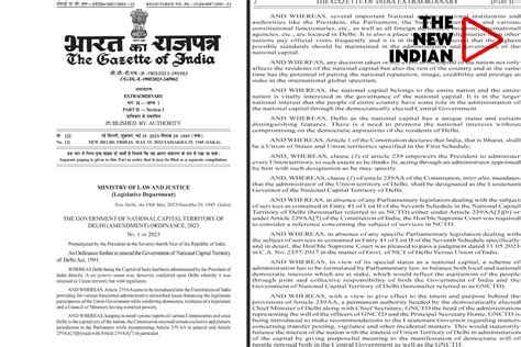 Centre overturns SC judgement, issues ordinance on Delhi officer ...