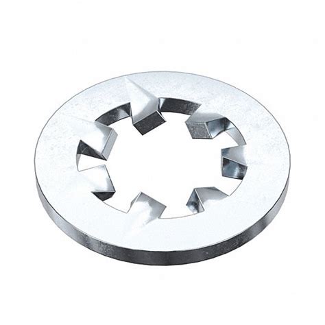 Case Hardened, Zinc Plated, Internal Tooth Lock Washer - 2DB88|U37480 ...