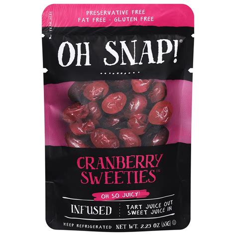 Oh Snap! Pickling Co. Infused Cranberry Sweeties 2.25 oz 2.25 oz | Shipt