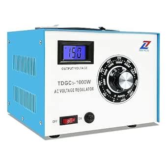 ZHENGXI 10 Amp Adjustable Voltage Regulator 1000W Variac Variable ...