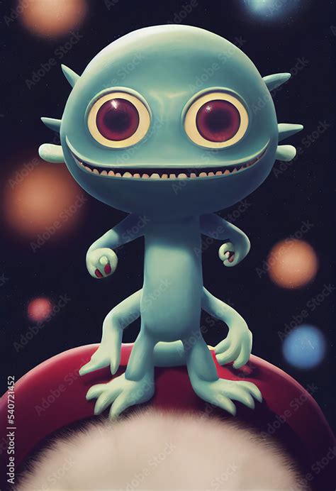 Image result for Alien in Darkness Cartoon