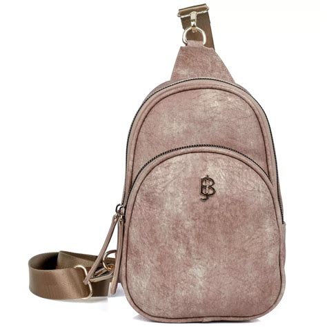 Julia Buxton Vegan Leather Sling Bag