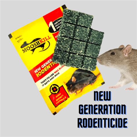 Mooshkill Rat Killer Cake 100gmX1 & 25gmX4 Combo | Ready to use wax ...