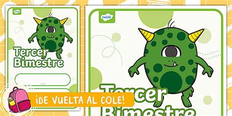 FREE! - Carátula del tercer bimestre | Recursos Educativos Twinkl