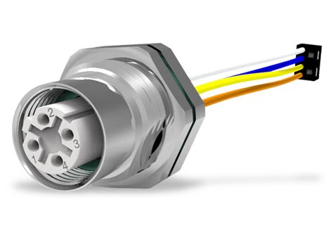 M12 PCB Railway Connectors - TE | Mouser
