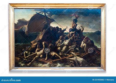 The Raft of the Medusa editorial stock photo. Image of francia - 221955063
