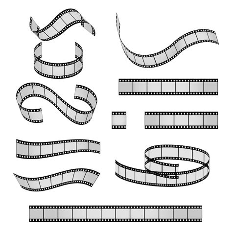 Film strip clip art Vectors - Download Free High-Quality Vectors from ...