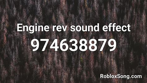 Image result for Engine Sound Effect ID