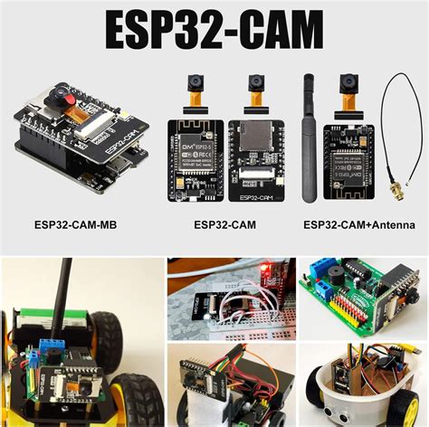 Buy Aideepen ESP32-CAM W-BT Board ESP32-CAM-MB Micro USB to Serial Port ...