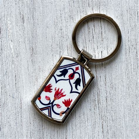 Key Ring Rectangle - Taj Mahal – Froggmag