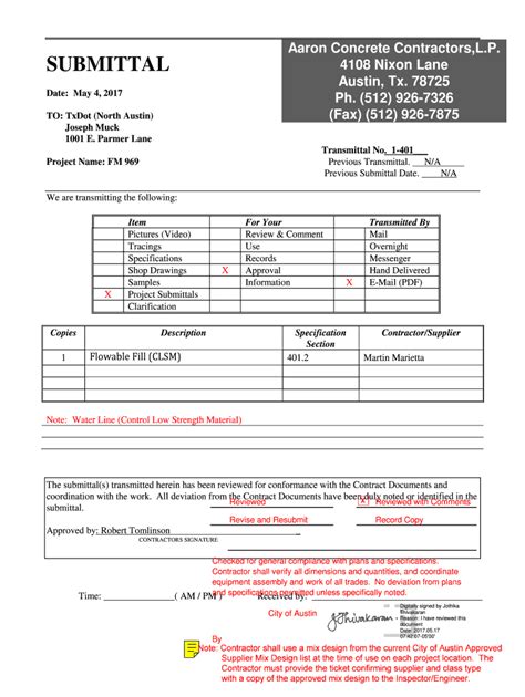 Fillable Online ftp austintexas TO: TxDot (North Austin) Fax Email ...