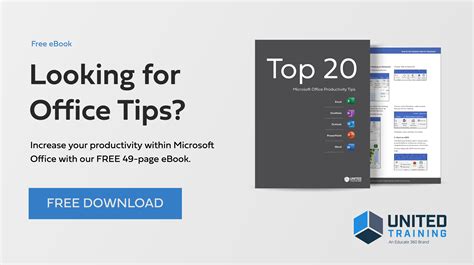 Free Download: Top 20 Office Productivity Tips eBook