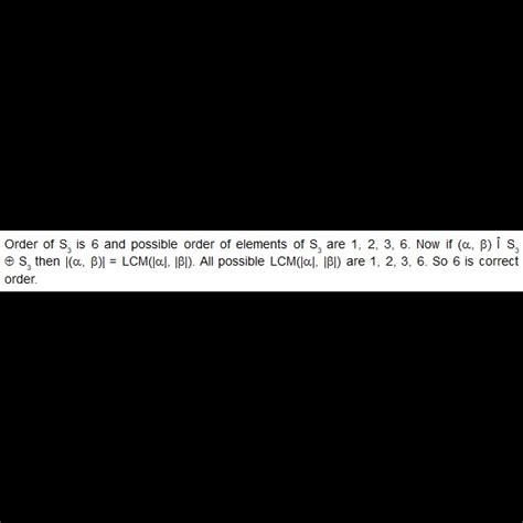 Let S3 be the group of permutations of three distinct symbols.