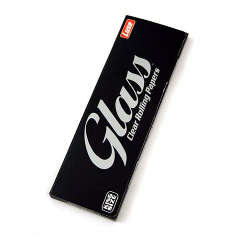 Glass Papers transparent Kingsize, 1,49