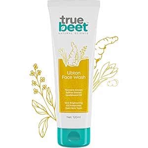 Truebeet Ubtan Face wash For Oily Skin with Turmeric, Saffron and ...