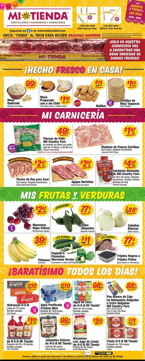Mi Tienda Weekly Ad (02/25/26 - 03/03/26) & Flyer Preview - EveryPayJoy