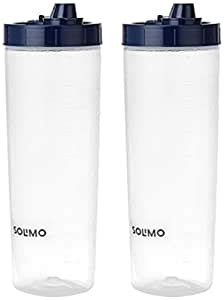 Buy Amazon Brand - Solimo Plastic Oil Dispenser, Set of 2 (1 L each ...