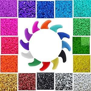 100 pcs Soft Cat Nail Caps for Cats Claws 5X Different Random Colors ...