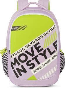 SKYBAGS KLAN PLUS 06 SCHOOL BACKPACK NUDE PINK 32 L Backpack Nude Pink ...