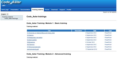 Image result for Code-Aster Overview