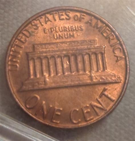 1 Cent 1982 D, Cent, Lincoln Memorial (1959-2008) - United States of ...