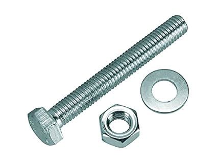 ARBAN INDUSTRIES NUT BOLT WASHER, (5/16 x 4Inch, 100mm length) Hex Head ...