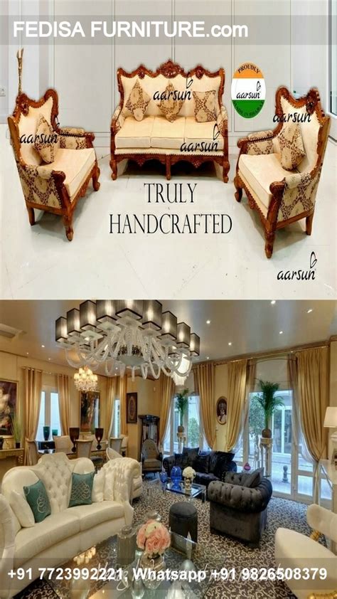 Furniture- Buy Designer & Wooden Furniture 3 Plus 2 Sofa Set L Shape ...