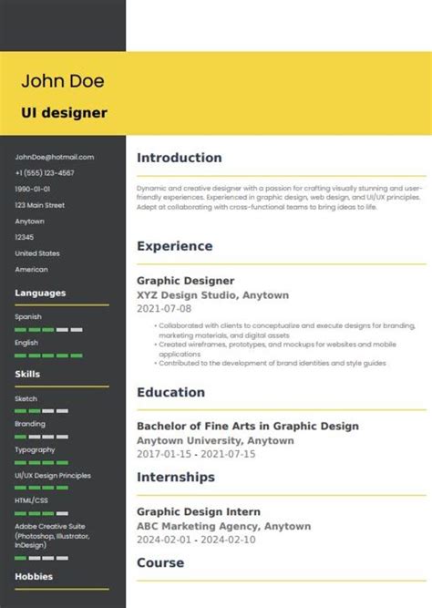 Resume Examples Free 的图像结果