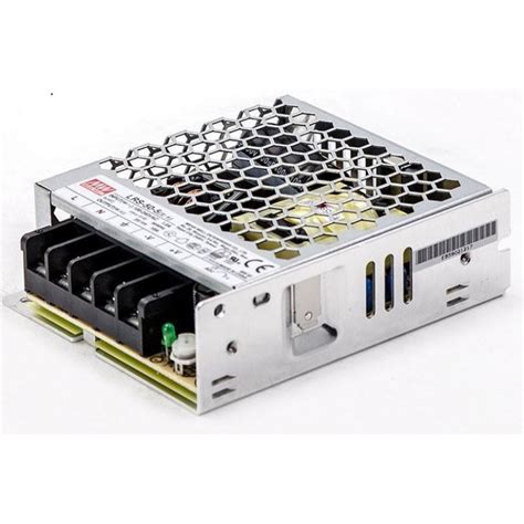 LRS-50-5 Mean Well SMPS - 5V 10A - 50W Metal Power Supply buy online at ...