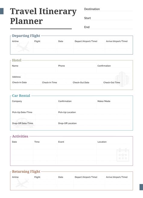 Best 15+ Free Google Docs Travel Itinerary Template Docx - Great Research