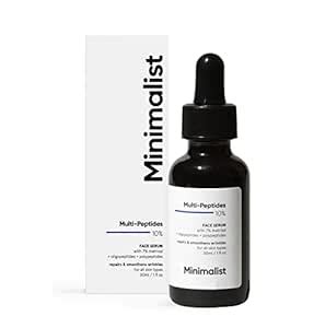 Minimalist Multi Peptide Night Face Serum for Ageless Younger Skin, 30 ...
