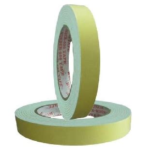TAPE YELLOW DOUBLE-SIDED FOAM 1 INCH • Benir e-Store Solutions