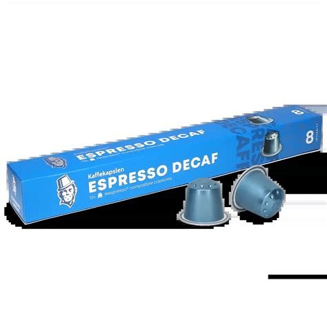 Kaffekapslen | Espresso Decaf - 10 pods for Nespresso®