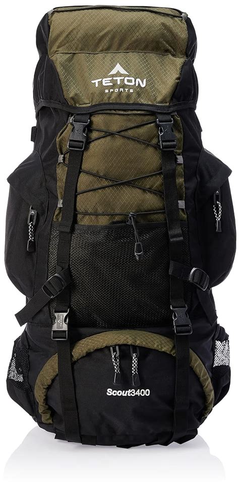 TETON Sports Scout 3400 Internal Frame(ALUMINUM) Backpack; Great ...
