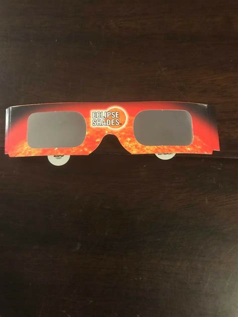 Solar Eclipse Shades